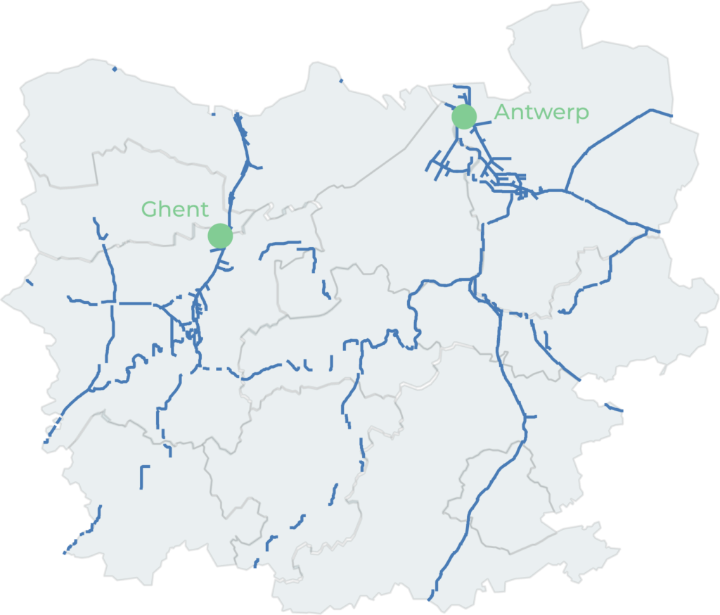 Map of the Use Case 2 area of AUTOFLEX