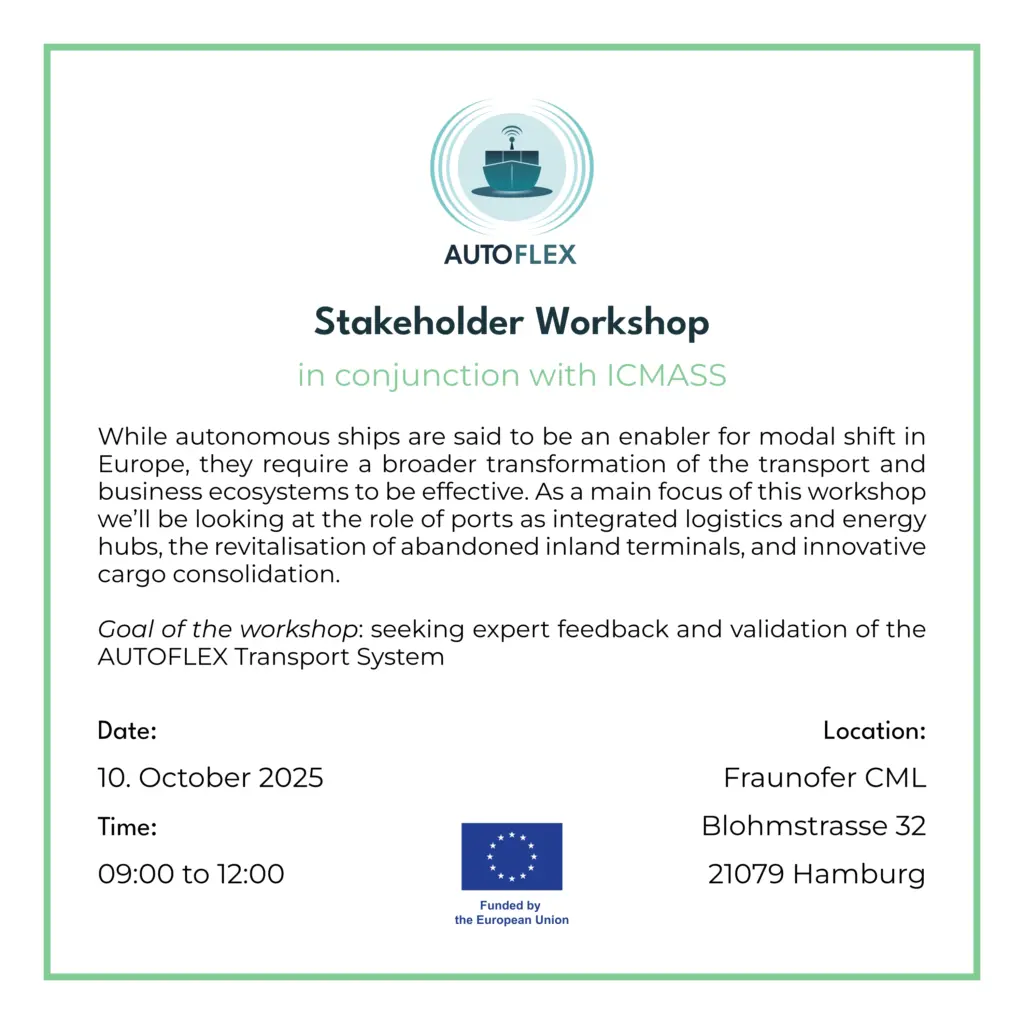 Invitation AUTOFLEX Stakeholder Workshop